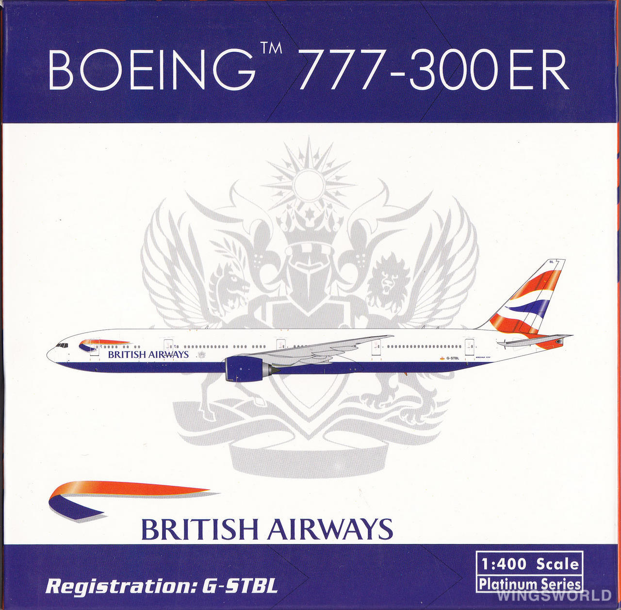 Phoenix 1:400 PH11152 British Airways 英国航空 Boeing 777-300 G-STBL