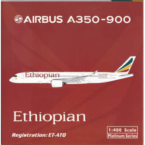 Ethiopian Airlines 埃塞俄比亚航空 Airbus A350-900 ET-ATQ  PH11288 Phoenix 1:400