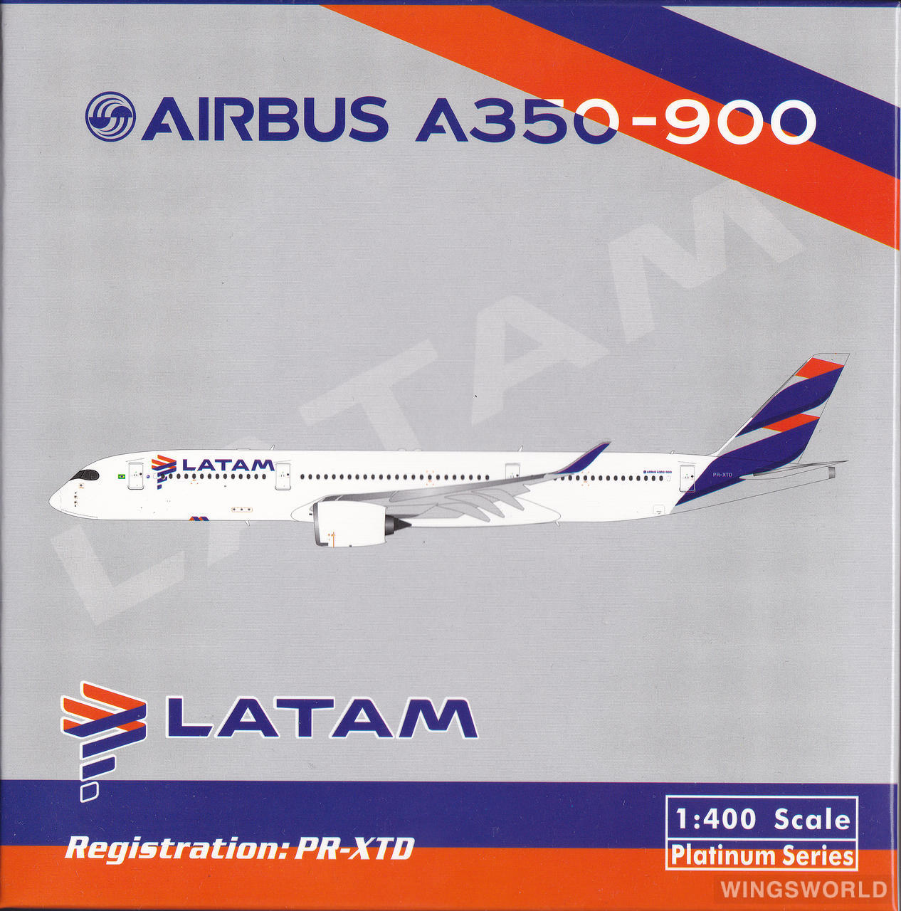 Phoenix 1:400 PH11301 LATAM 南美航空集团 Airbus A350-900 PR-XTD