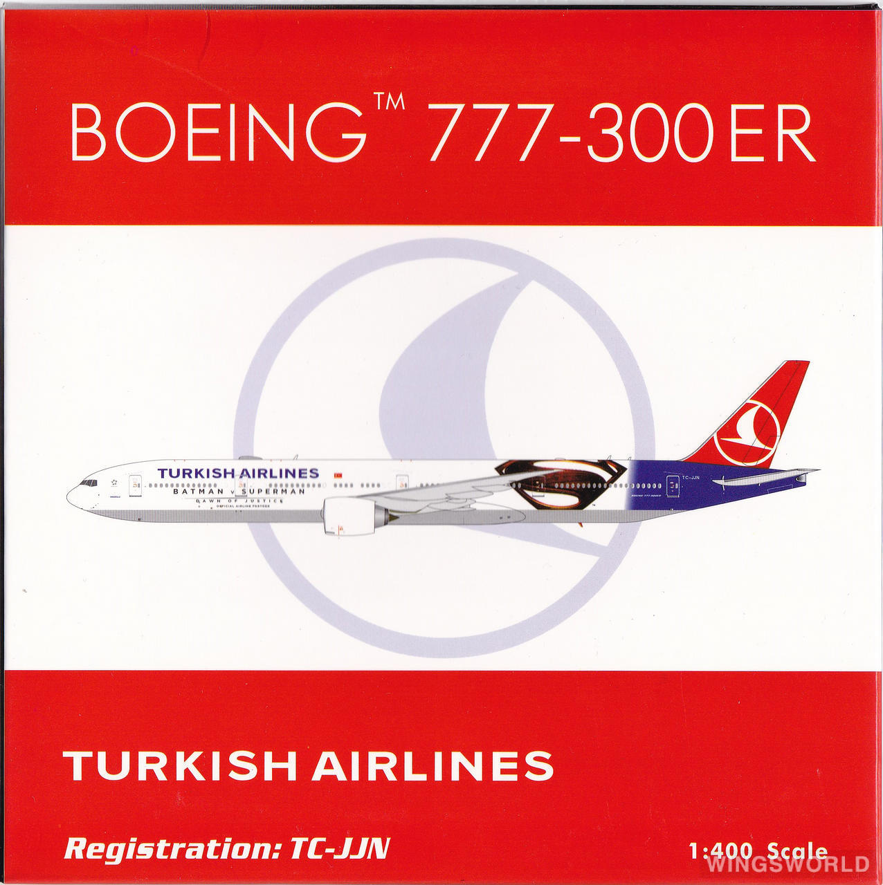 Phoenix 1:400 PH04091 Turkish Airlines 土耳其航空 Boeing 777-300ER TC-JJN