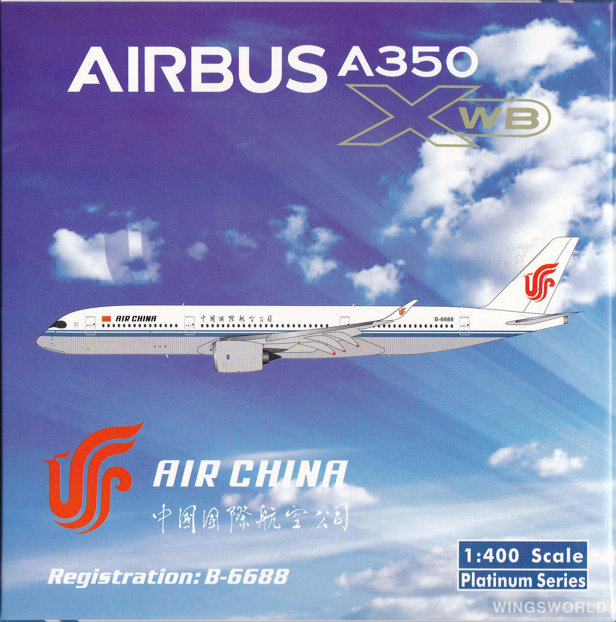 Phoenix 1:400 PH11015 Air China 中国国际航空 Airbus A350-900 B-6688