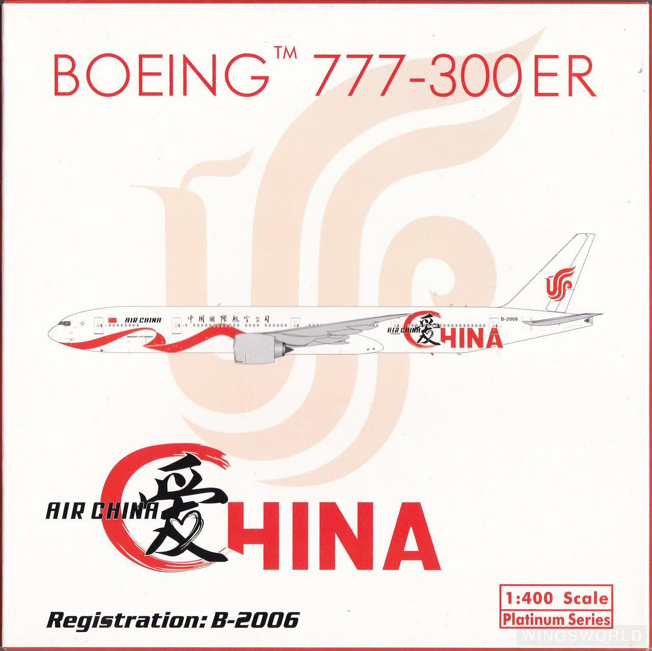 Phoenix 1:400 PH11022 Air China 中国国际航空 Boeing 777-300ER B-2006