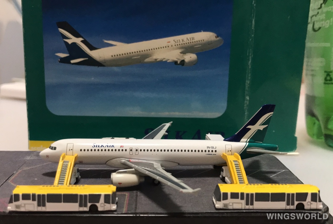 Herpa 1:400 560993 SilkAir 胜安航空 Airbus A320 9V-SLJ