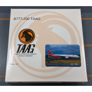 TAAG Angola Airlines 安哥拉航空 Boeing 777-200 D2-TED  PH10148 Phoenix 1:400