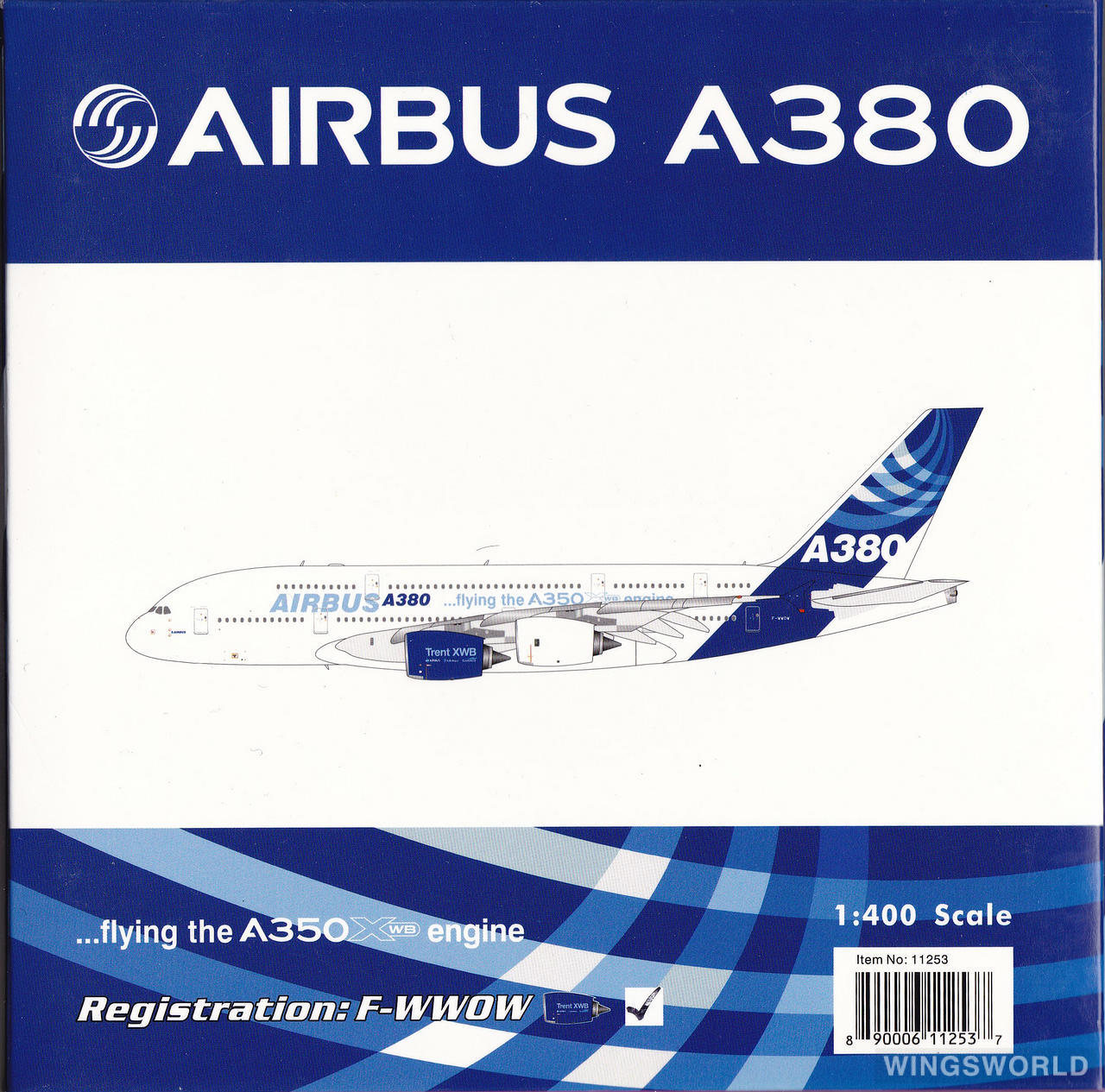 Phoenix 1:400 PH11253 Airbus 空中客车 Airbus A380-800 F-WWOW