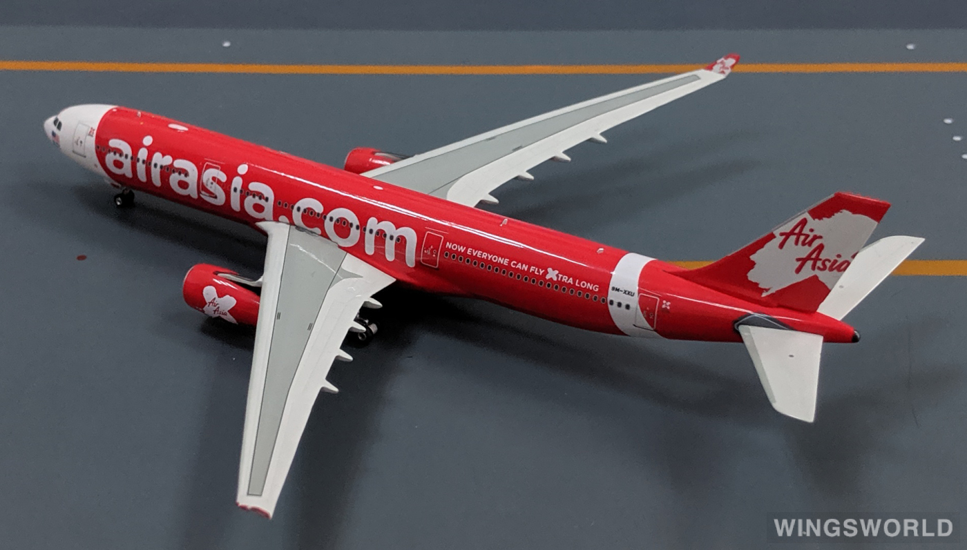 Phoenix 1:400 PH11105 AirAsia 亚洲航空 Airbus A330-300 9M-XXU