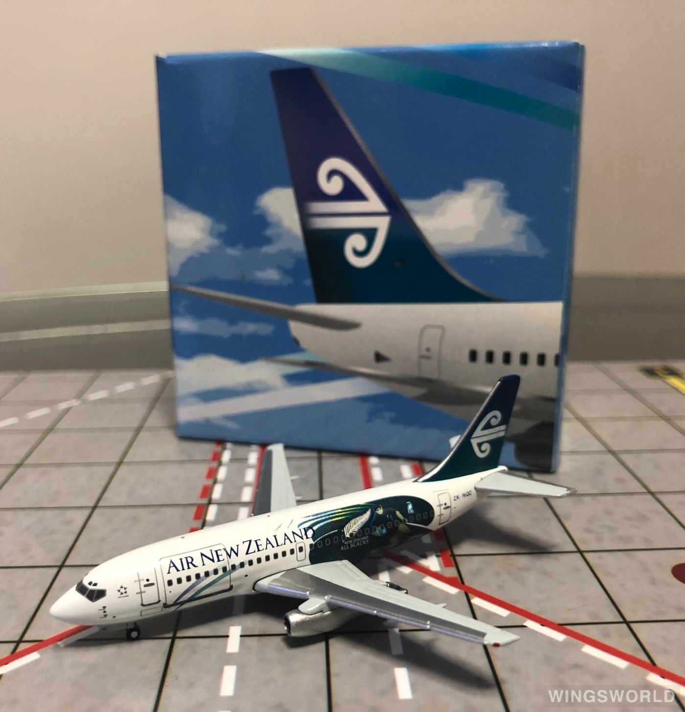 Jet-X 1:400 JX233 Air New Zealand 新西兰航空 Boeing 737-200 ZK-NQC