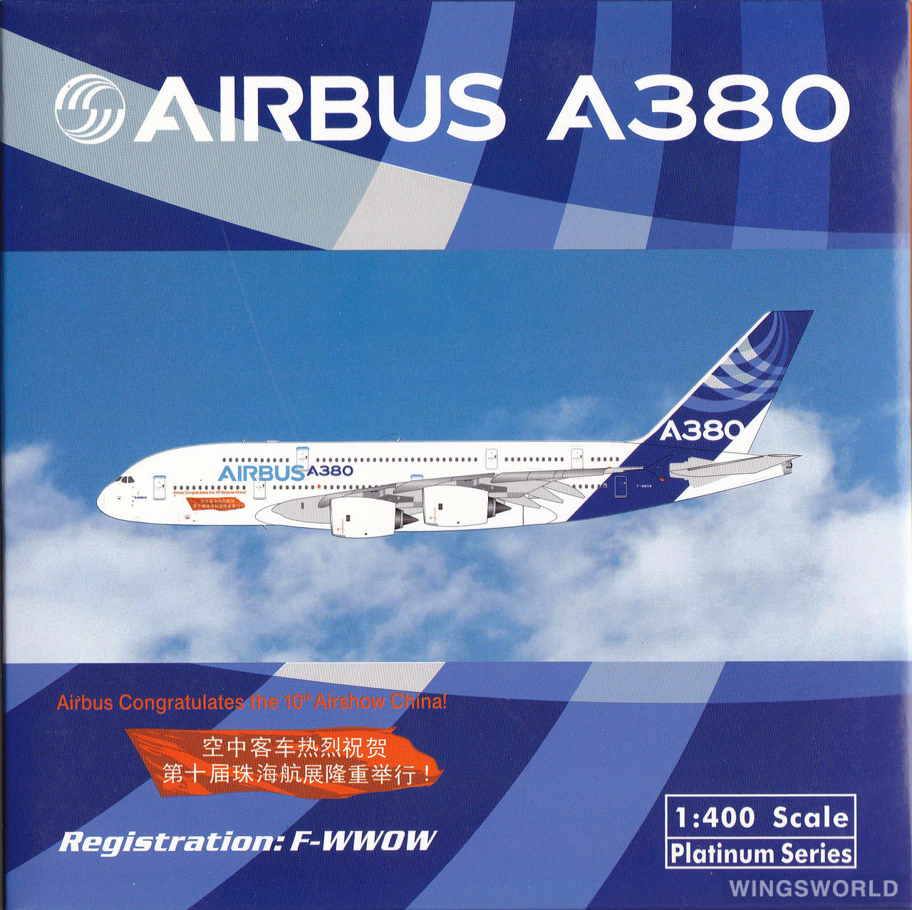 Phoenix 1:400 PH11364 Airbus 空中客车 Airbus A380-800 F-WWOW