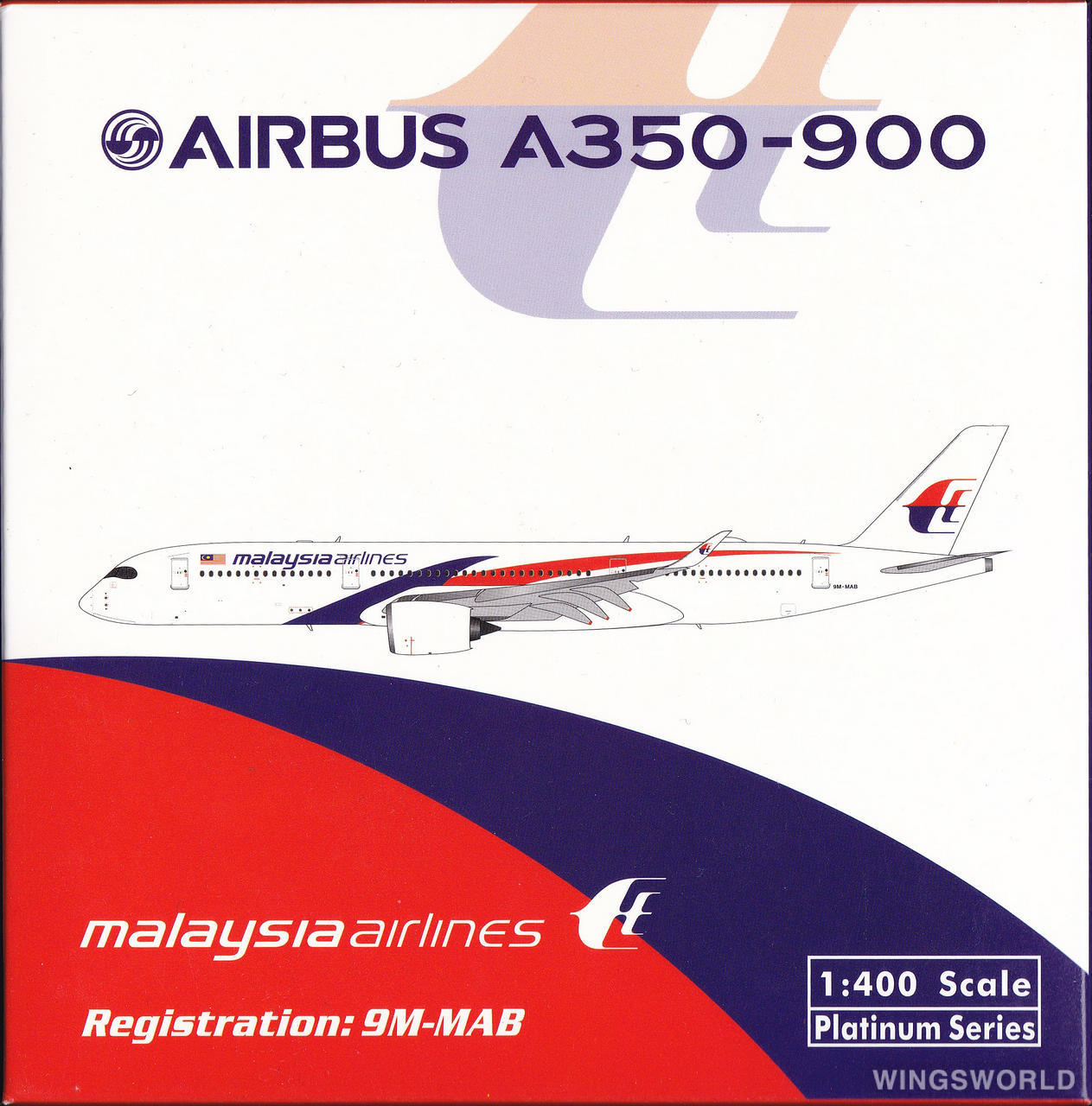 Phoenix 1:400 PH11408 Malaysia Airlines 马来西亚航空 Airbus A350-900 9M-MAB