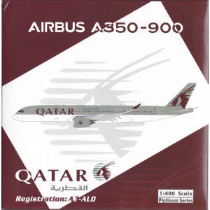 Qatar 卡塔尔航空 Airbus A350-900 A7-ALD  PH11447 Phoenix 1:400