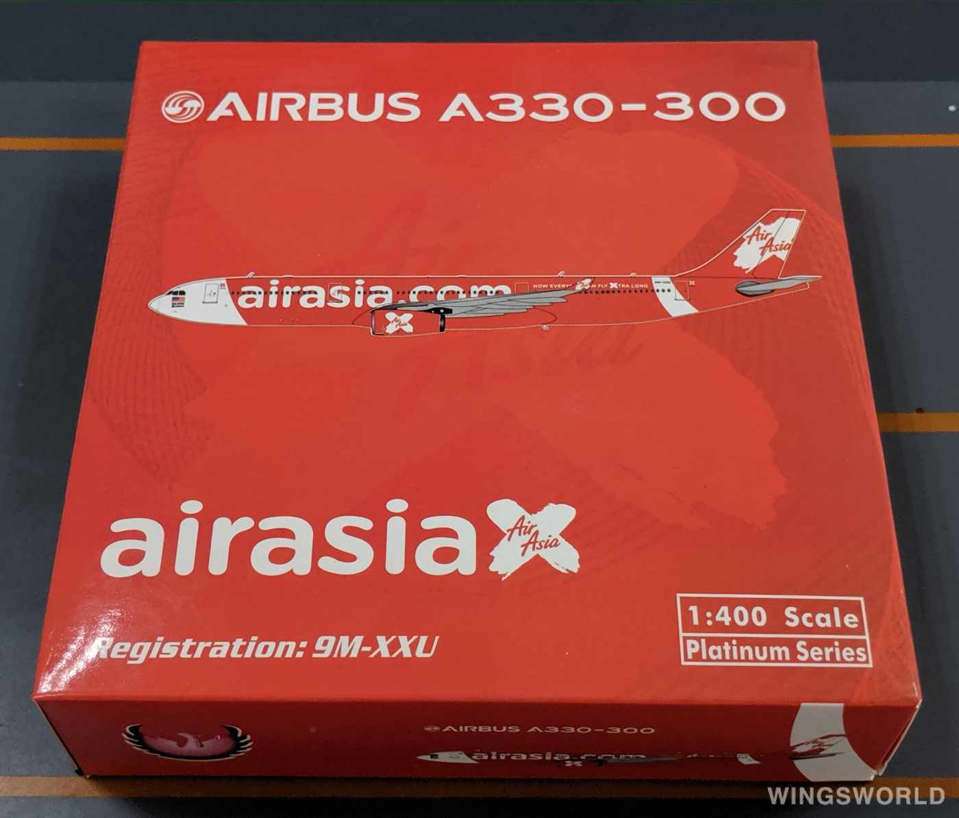 Phoenix 1:400 PH11105 AirAsia 亚洲航空 Airbus A330-300 9M-XXU