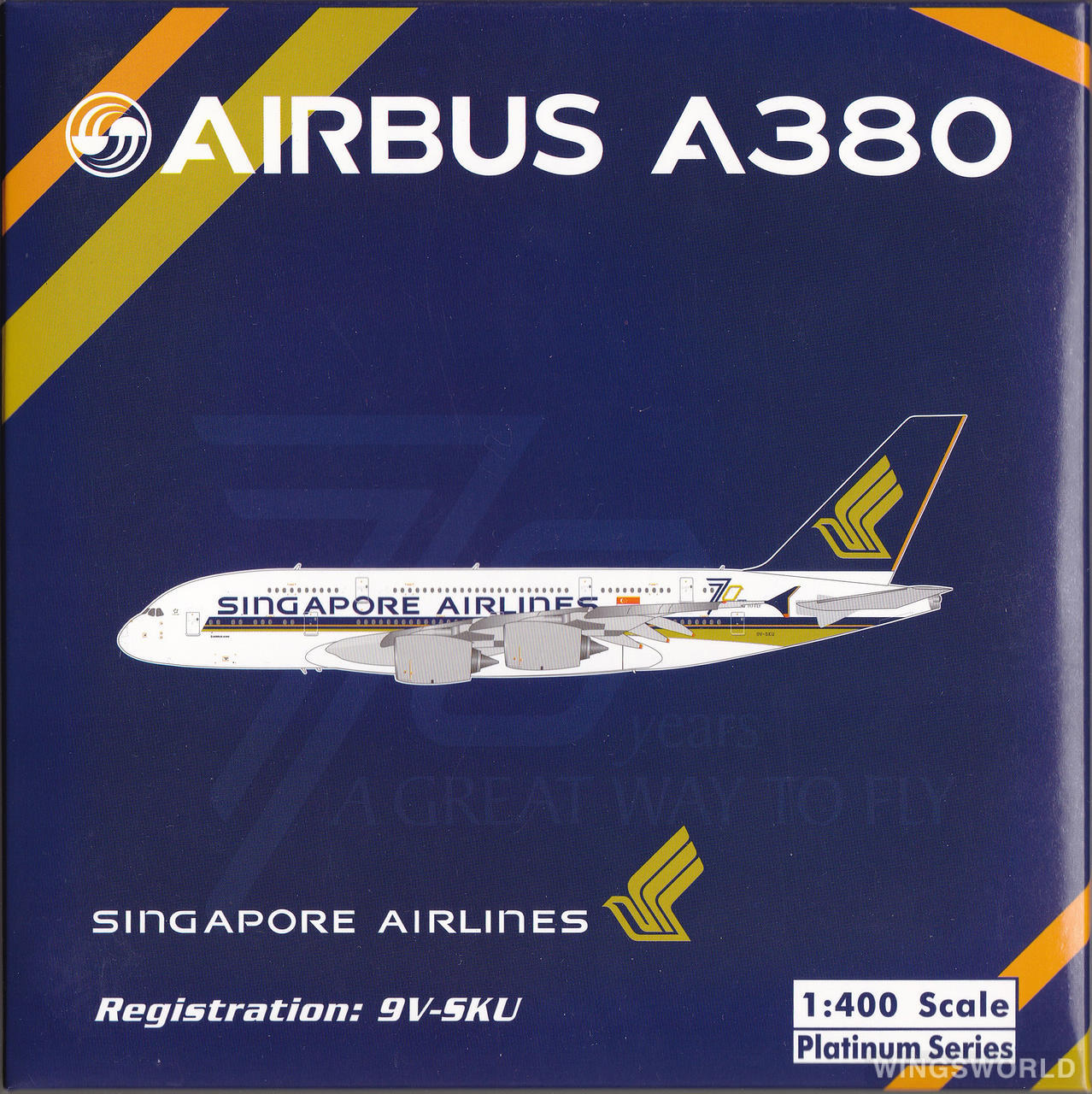 Phoenix 1:400 PH11407 Singapore Airlines 新加坡航空 Airbus A380-800 9V-SKU