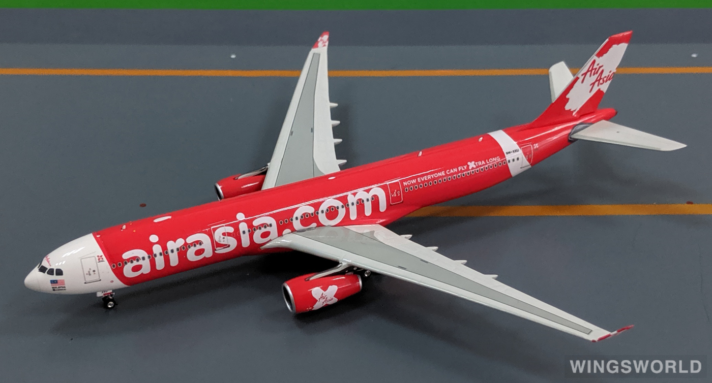 Phoenix 1:400 PH11105 AirAsia 亚洲航空 Airbus A330-300 9M-XXU