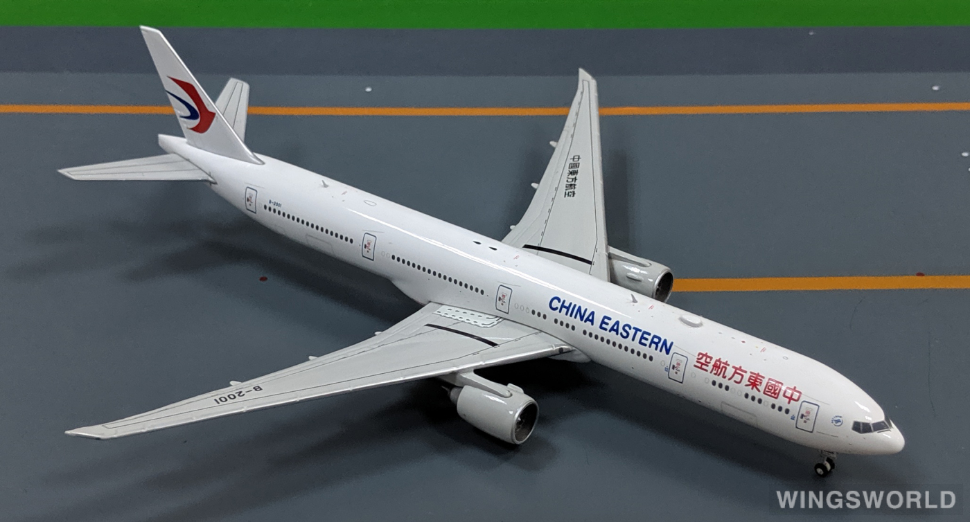 JC Wings 1:400 XX4376 China Eastern 中国东方航空 Boeing 777-300 B-2001