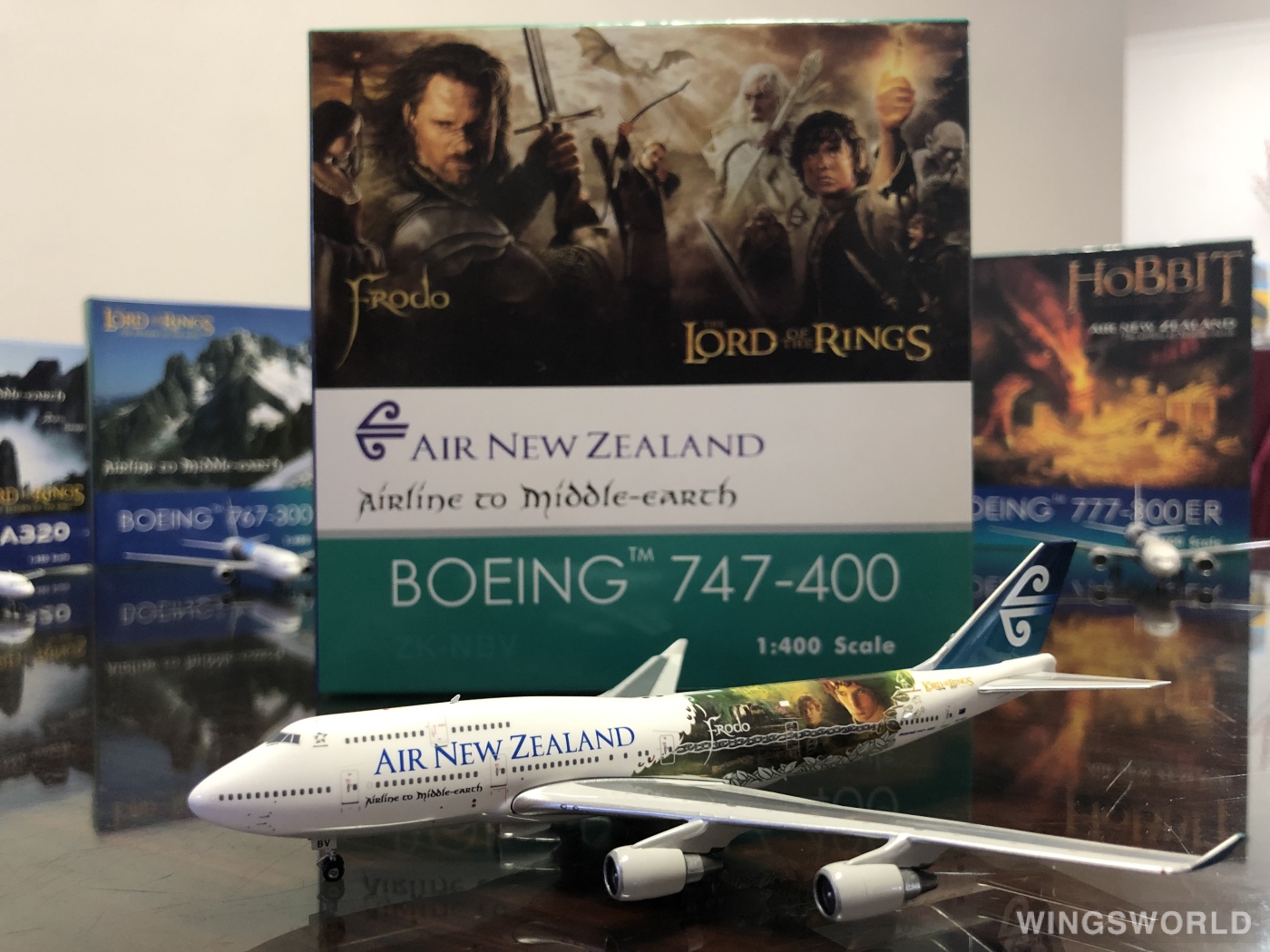 Phoenix 1:400 PH04035 Air New Zealand 新西兰航空 Boeing 747-400 ZK-NBV