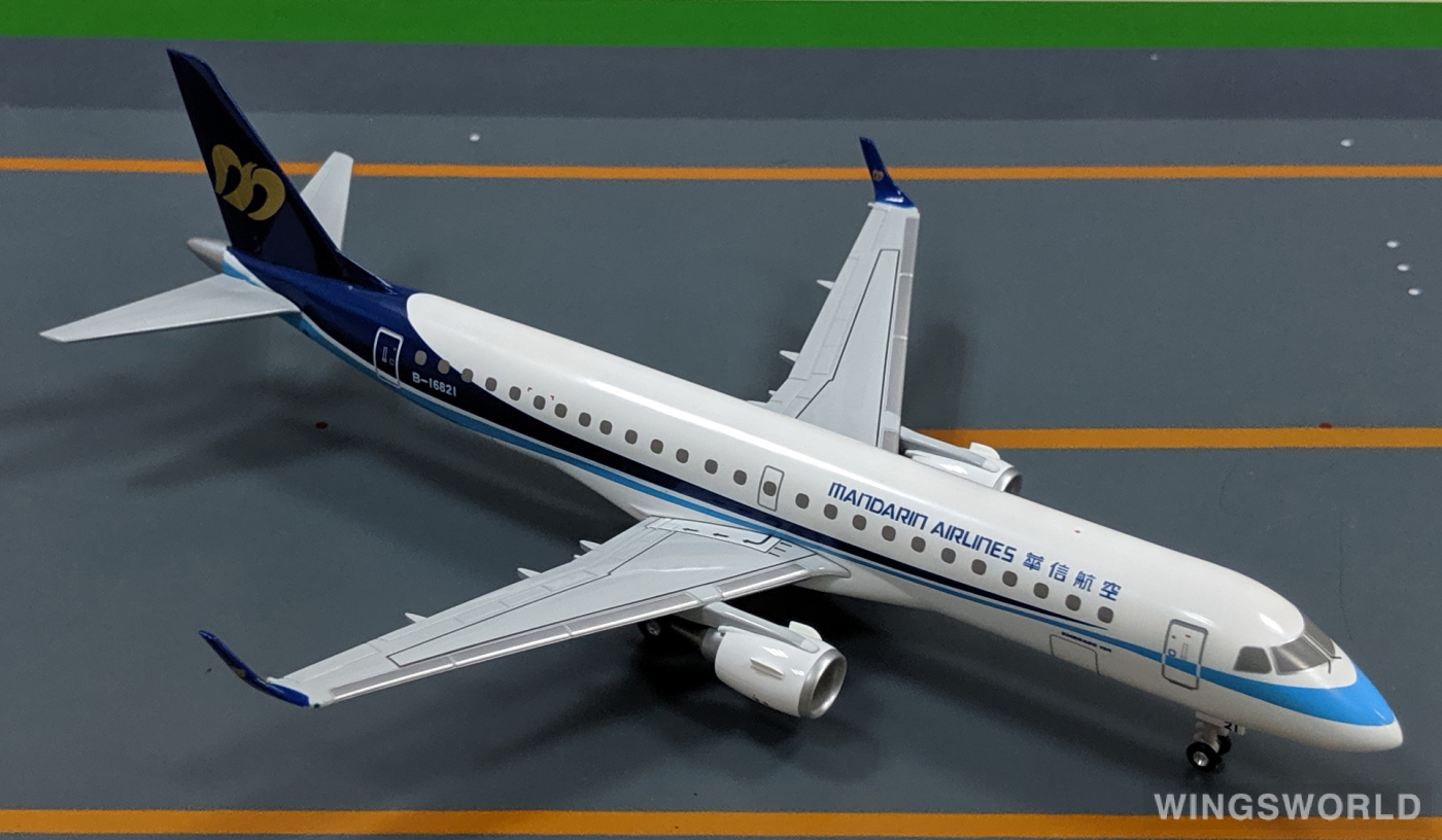 Hogan 1:200 HG2339 Mandarin Airlines 华信航空 Embraer ERJ-190 B-16821