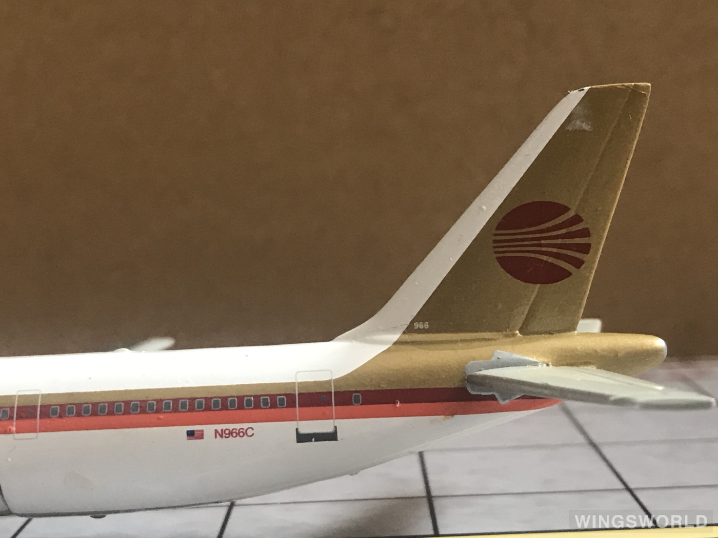 Blue box 1:400 BX70804 Continental Airlines 美国大陆航空 Airbus A300B4/B2 N967C