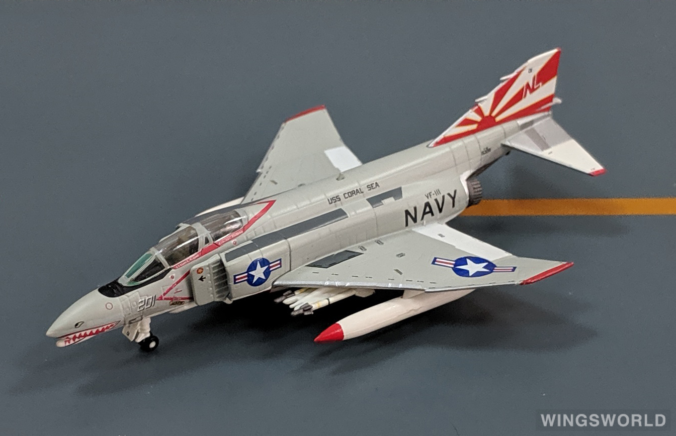 Hogan 1:200 HG6719 U.S. Navy 美国海军 McDonnell Douglas F-4 NL 201