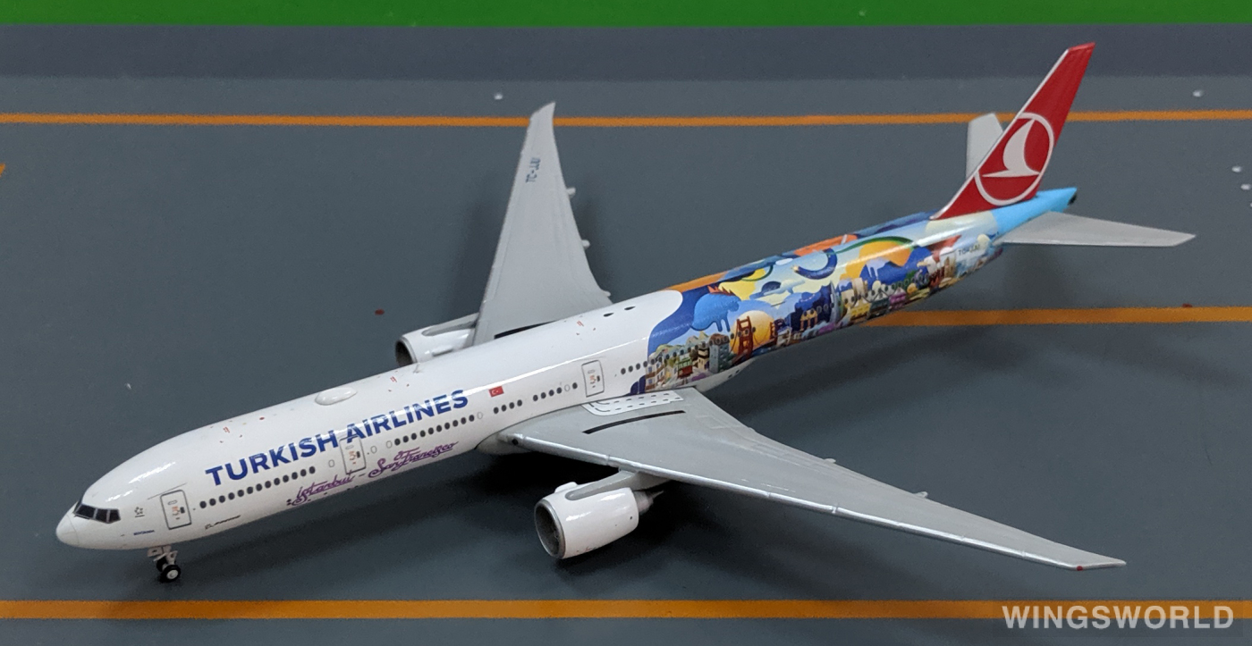 JC Wings 1:400 XX4502 Turkish Airlines 土耳其航空 Boeing 777-300 TC-JJU