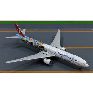 Turkish Airlines 土耳其航空 Boeing 777-300 TC-JJU 旧金山 XX4502 JC Wings 1:400