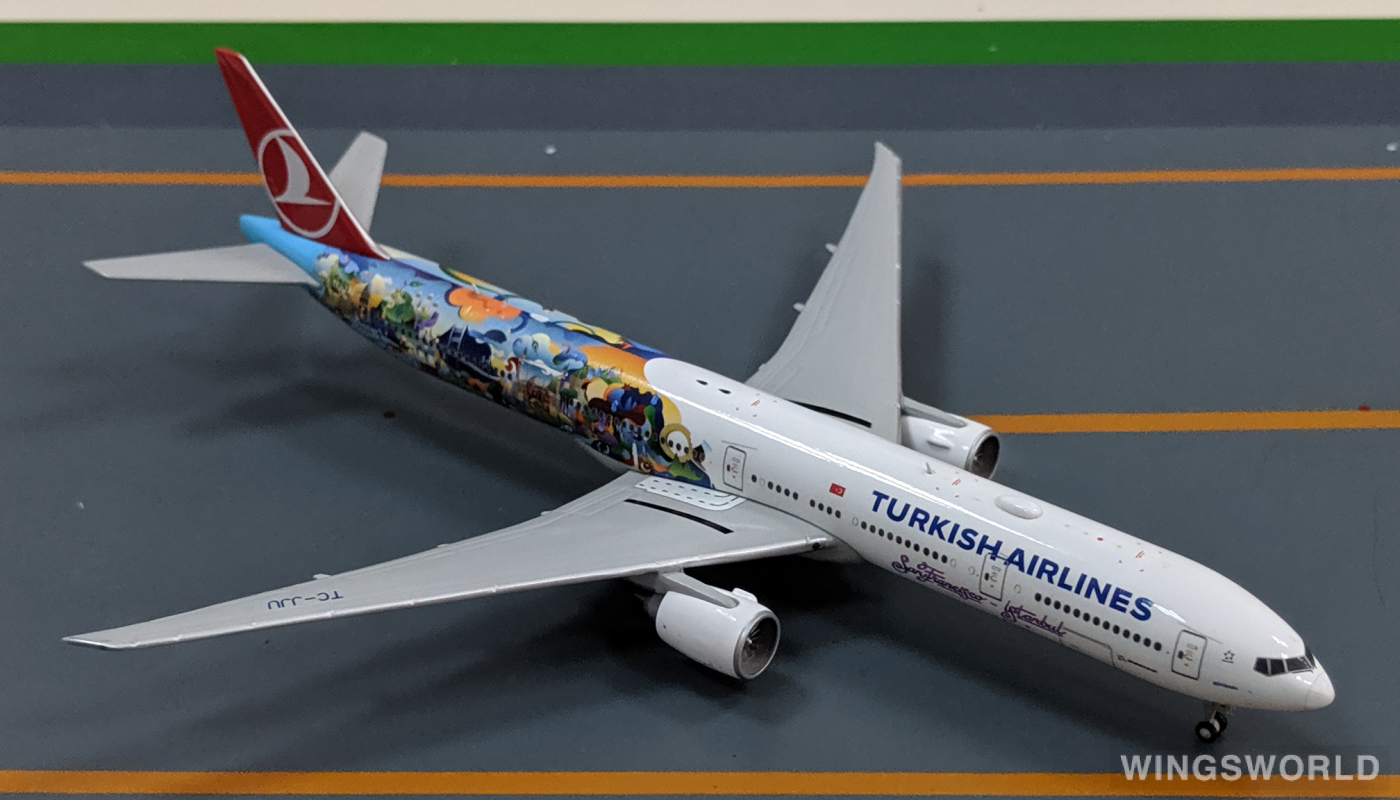 JC Wings 1:400 XX4502 Turkish Airlines 土耳其航空 Boeing 777-300 TC-JJU