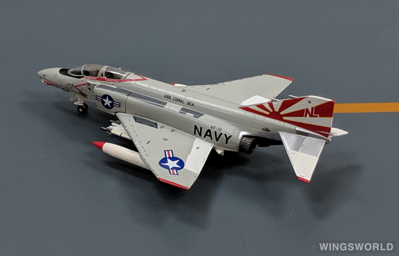 Hogan 1:200 HG6719 U.S. Navy 美国海军 McDonnell Douglas F-4 NL 201