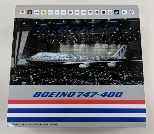 Boeing 波音公司 Boeing 747-400 N401PW  XX2957 JC Wings 1:200