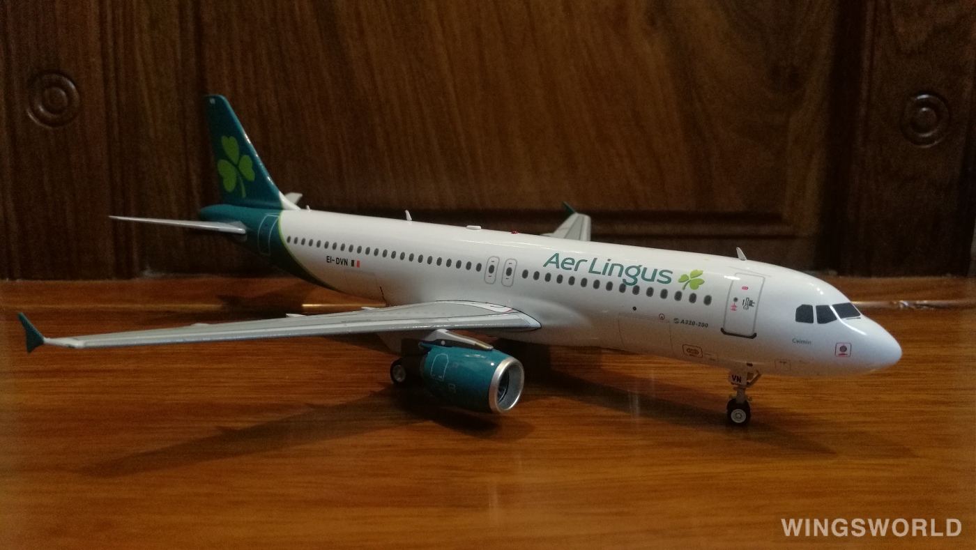 Inflight200 1:200 IF320EI0319 Aer Lingus 爱尔兰航空 Airbus A320 EI-DVN