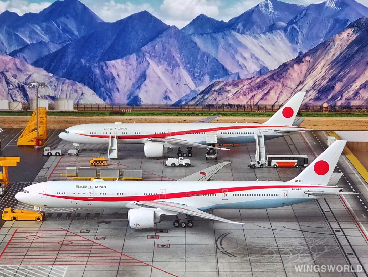 Geminijets 1:400 GMJSD086 JASDF 日本航空自卫队 Boeing 777-300 80-1111