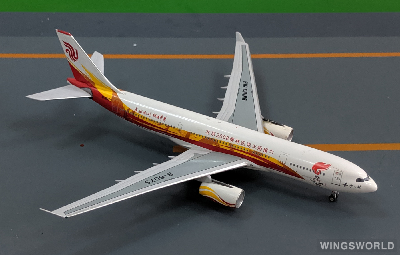 AeroClassics 1:400 AC4B6075 Air China 中国国际航空 Airbus A330-200 B-6075