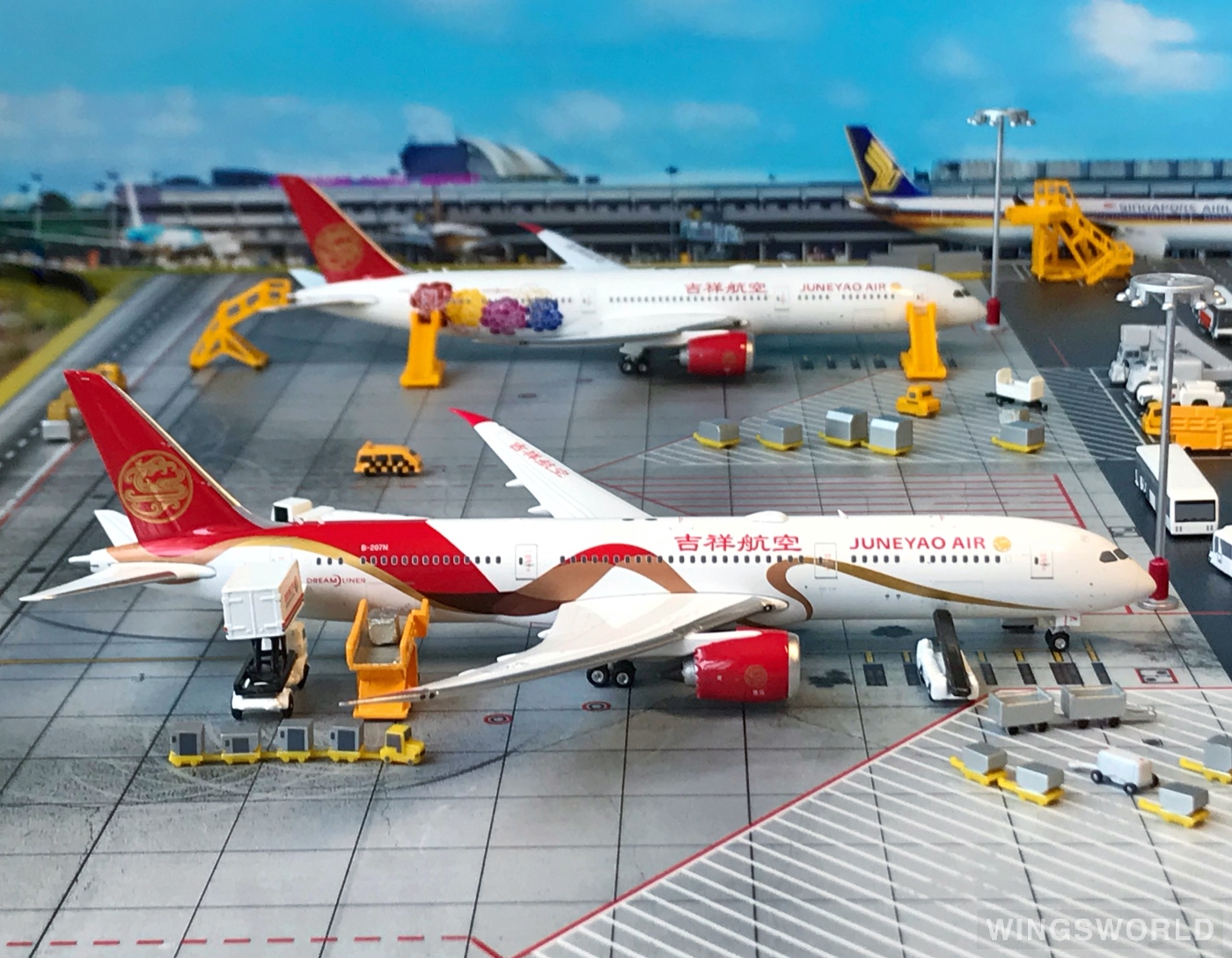 航空機・ヘリコプター phoenix JuneyaoAir Boeing 787-9 1/400 Phoenix 1:400 Boeing 787-9 Juneyao Airlines 吉祥航空PH11523