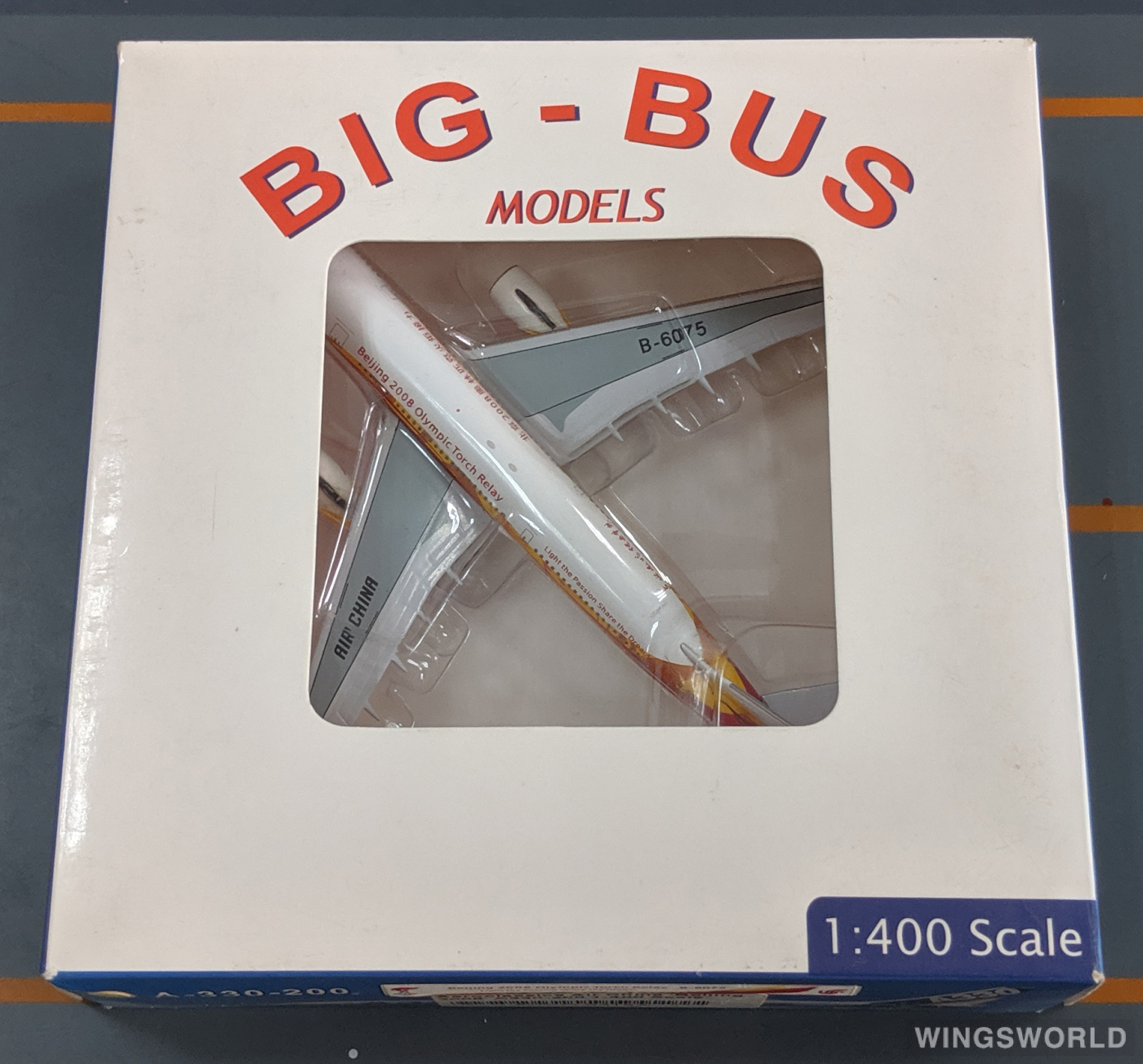 AeroClassics 1:400 AC4B6075 Air China 中国国际航空 Airbus A330-200 B-6075