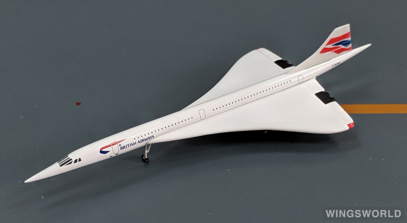 Herpa 1:500 507035 British Airways 英国航空 Concorde G-BOAE