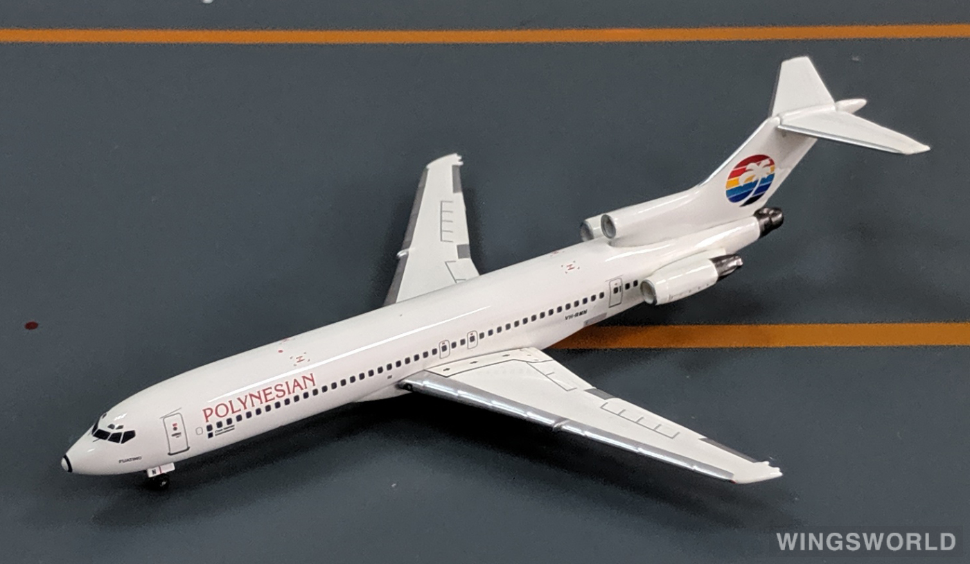 AeroClassics 1:400 ACVHRMN Polynesian Airlines  波利尼西亚航空 Boeing 727-200 VH-RMN