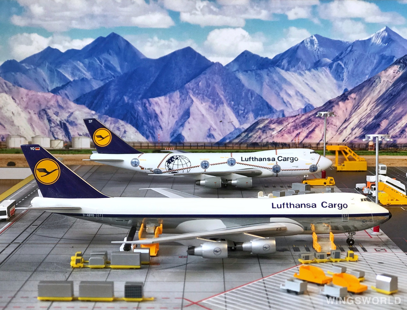 Big Bird 1:400 BB4-2005-XX Lufthansa 汉莎航空 Boeing 747-200 D-ABYO