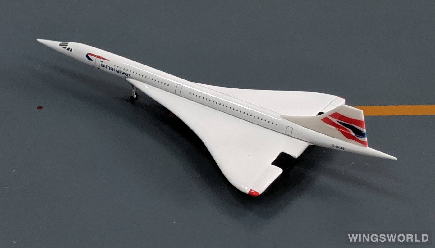 Herpa 1:500 507035 British Airways 英国航空 Concorde G-BOAE