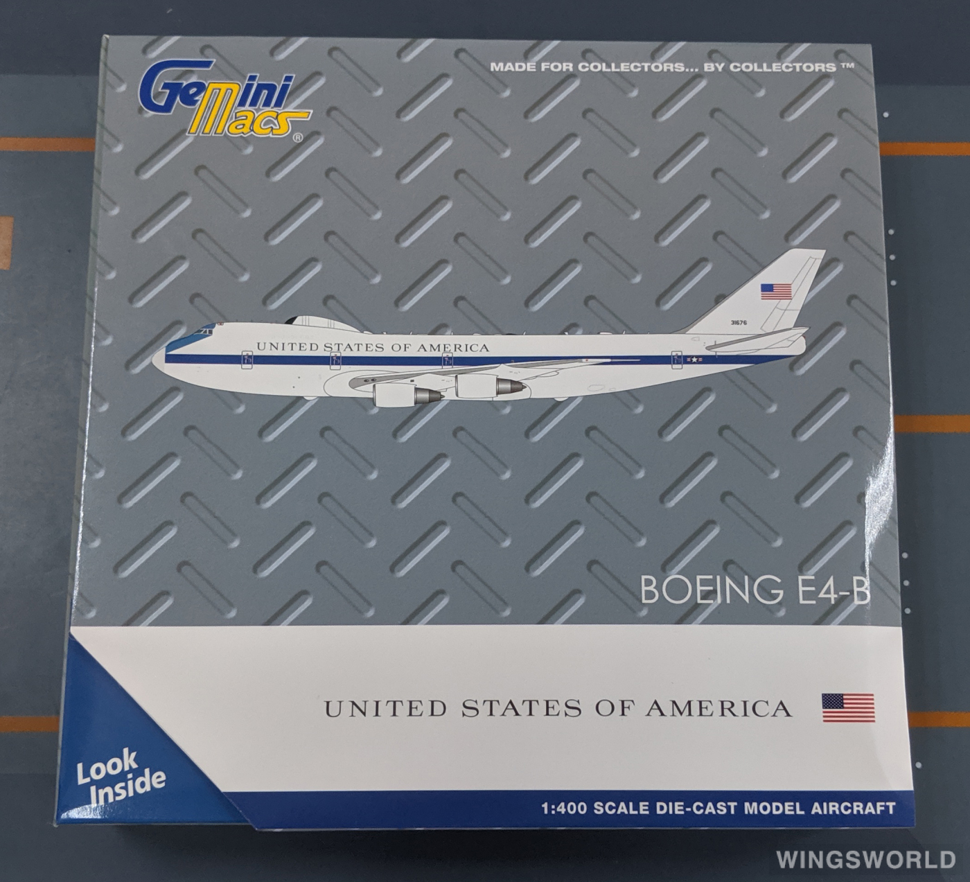 Geminijets 1:400 GMUSA083 USAF 美国空军 Boeing E-4 73-1676