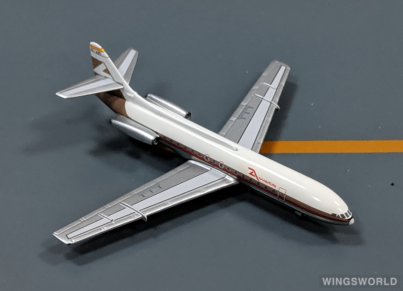 AeroClassics 1:400 AC4ECARI Aviaco Sud Aviation SE 210 EC-ARI