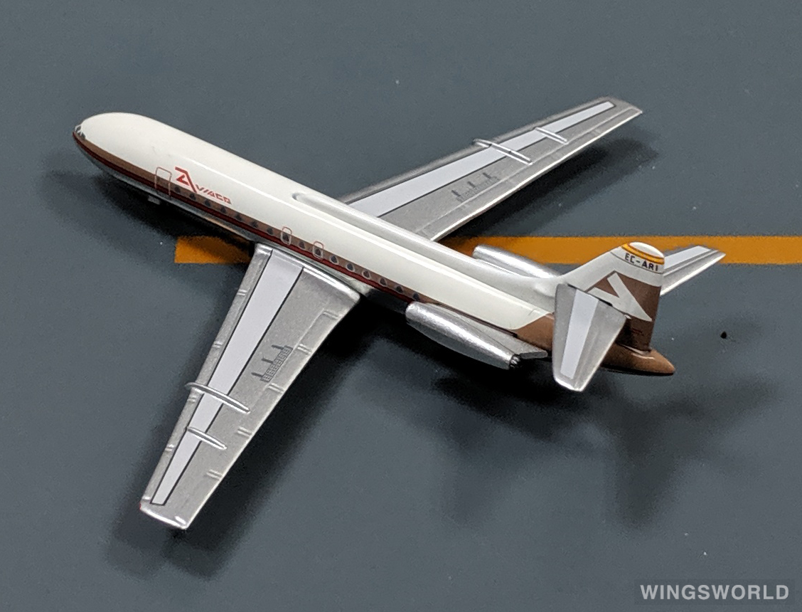 AeroClassics 1:400 AC4ECARI Aviaco Sud Aviation SE 210 EC-ARI