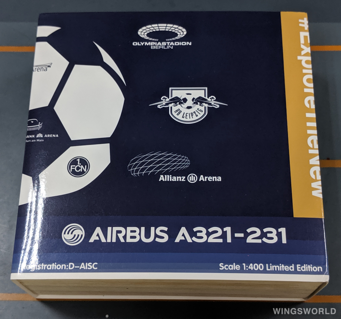 HYJLwings 1:400 HYJL81052 Lufthansa 汉莎航空 Airbus A321 D-AISC