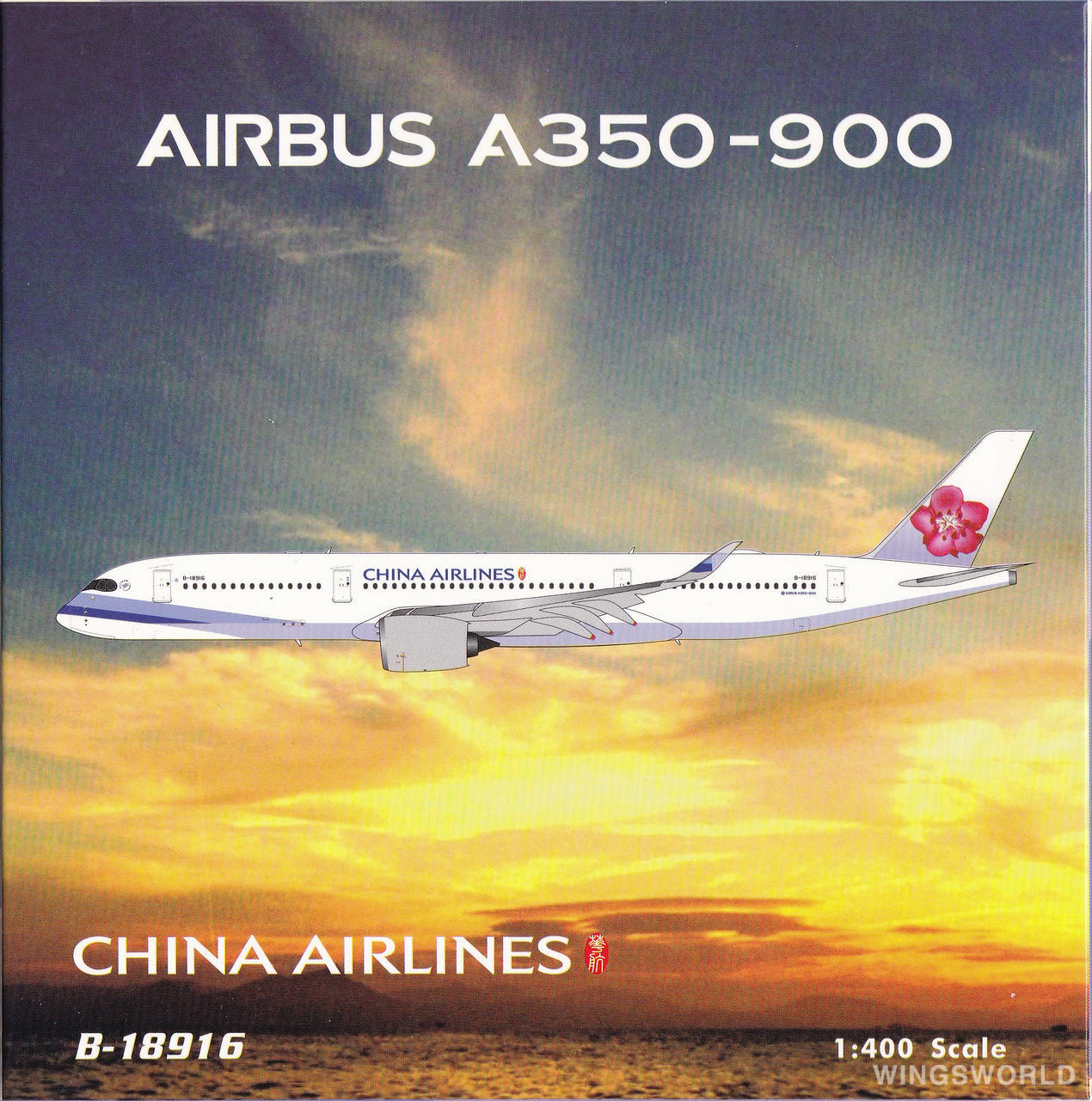 Phoenix 1:400 PH04271 China Airlines 中华航空 Airbus A350-900 B-18916