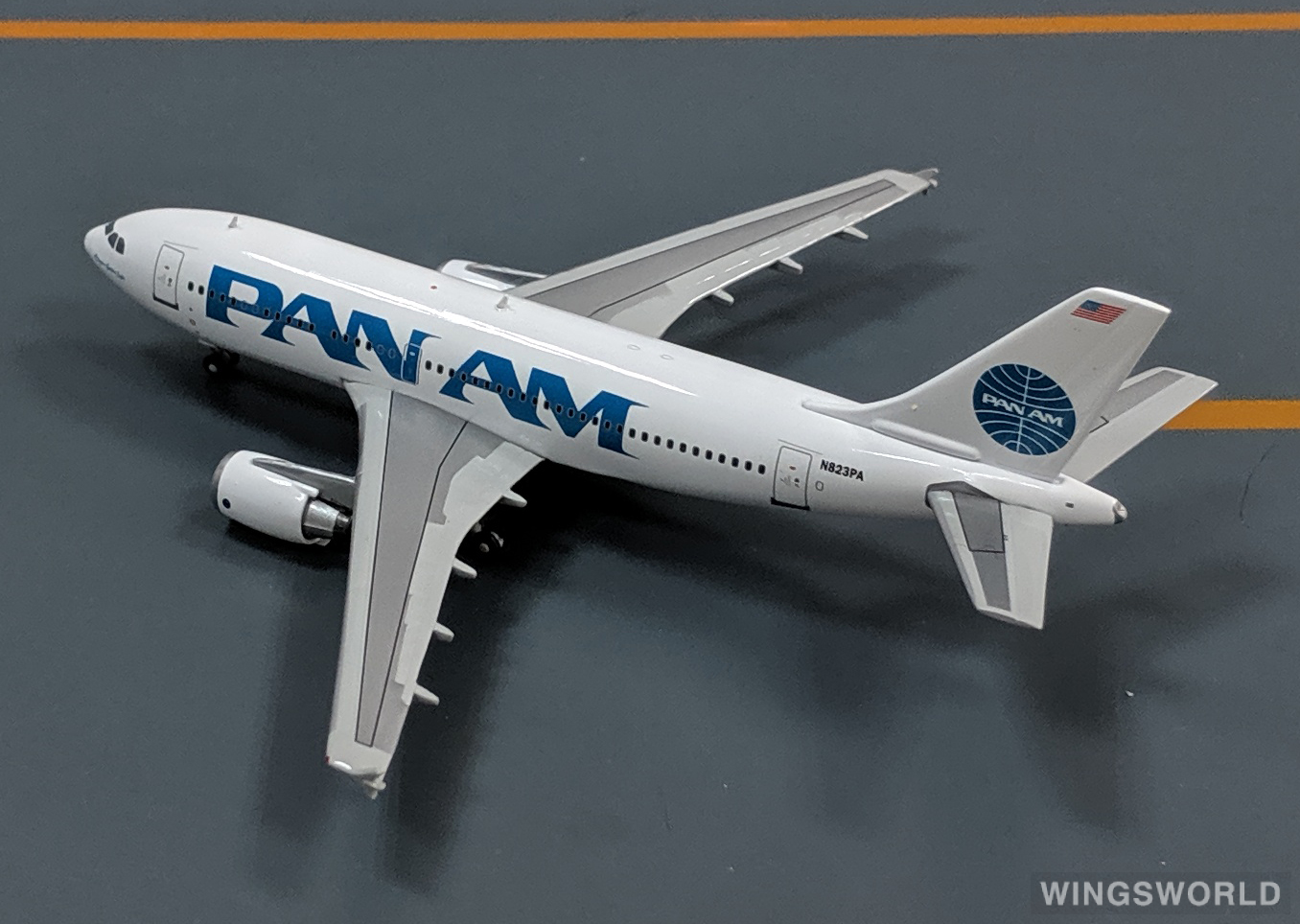 geminijets 1:400 gjpaa1306 pan am 泛美航空 airbus a310-300 n823p