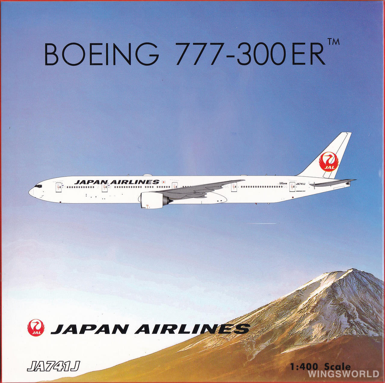 Phoenix 1:400 Boeing 777-300ER Japan Airlines 日本航空PH04184 