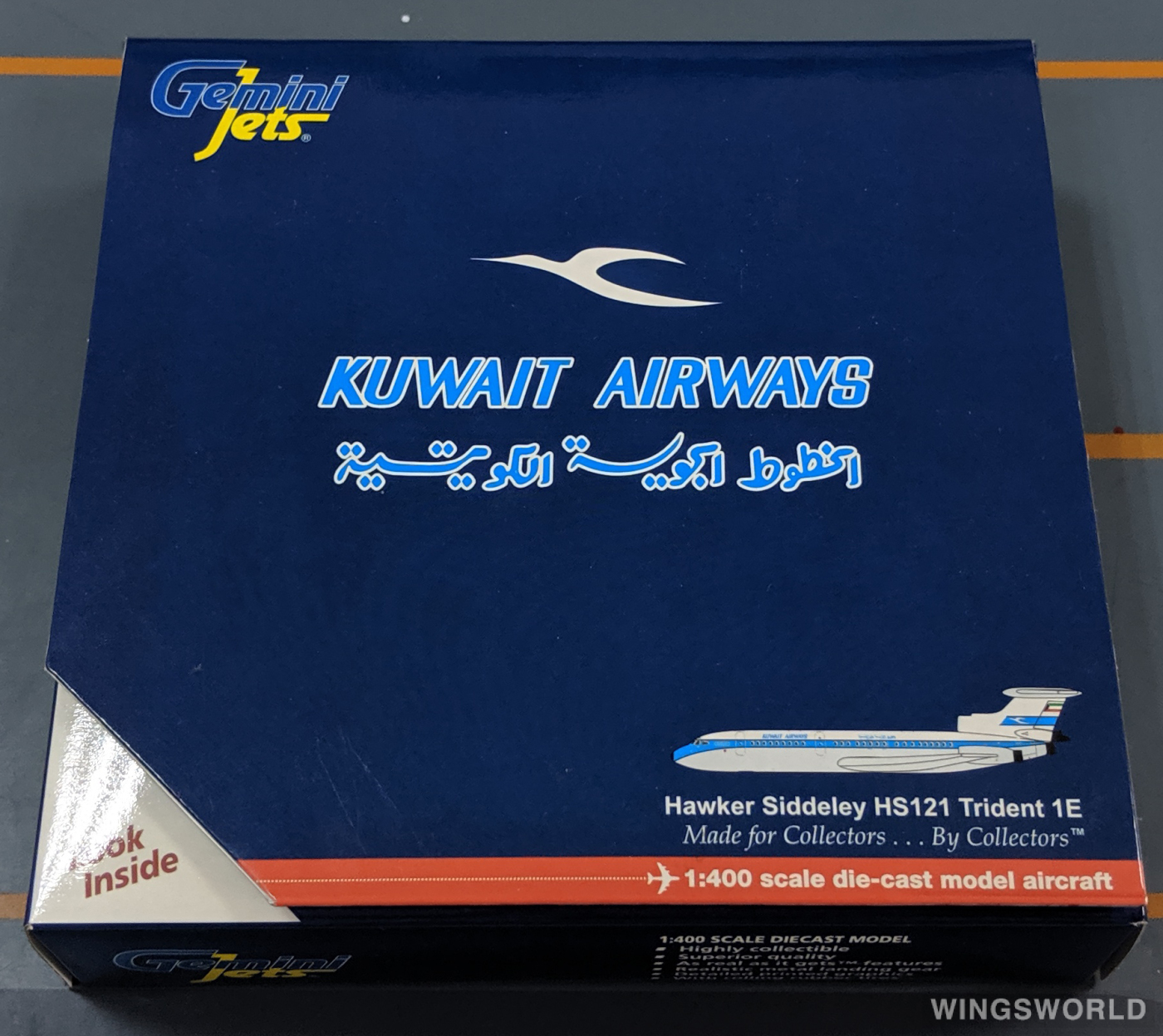 Geminijets 1:400 GJKAC769 Kuwait Airways 科威特航空 Hawker Siddeley Trident 9K-ACF