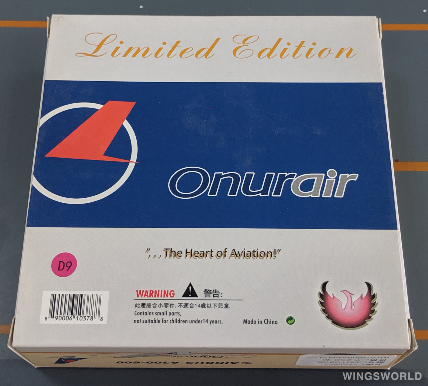 Phoenix 1:400 PH10378 Onur Air Airbus A300-600 TC-OAB
