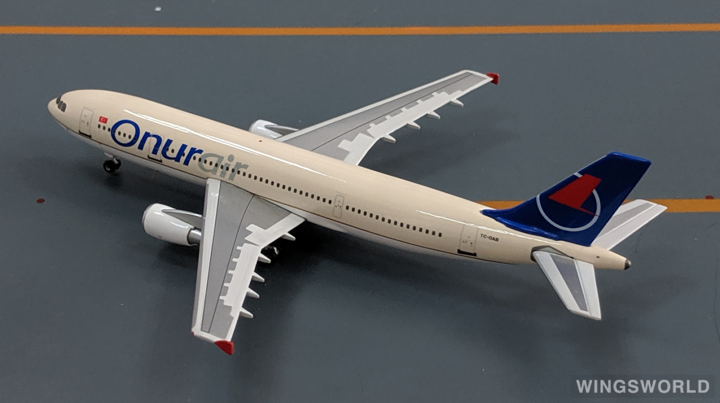 Phoenix 1:400 PH10378 Onur Air Airbus A300-600 TC-OAB