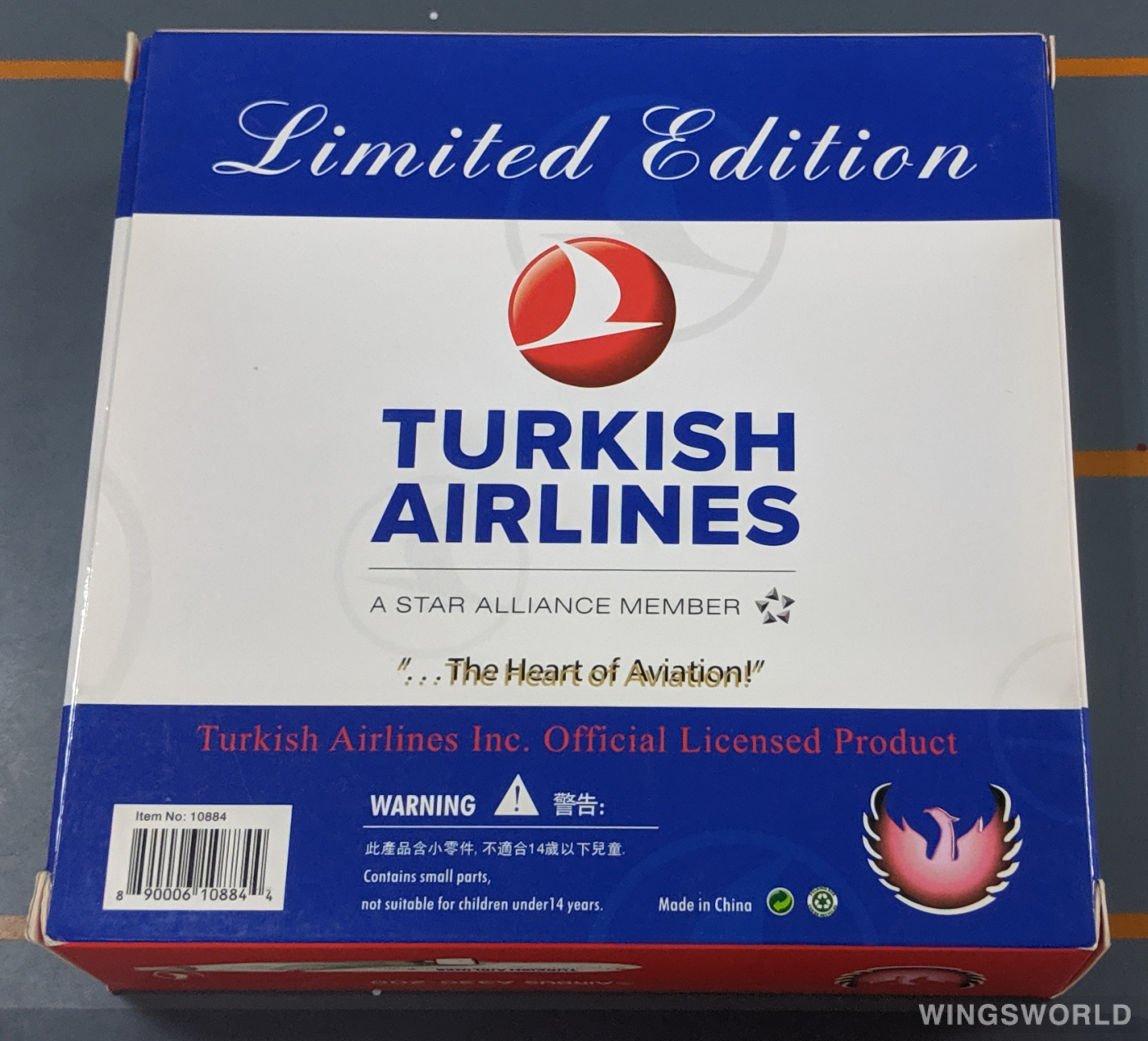 Phoenix 1:400 PH10884 Turkish Airlines 土耳其航空 Airbus A330-200 TC-JNA