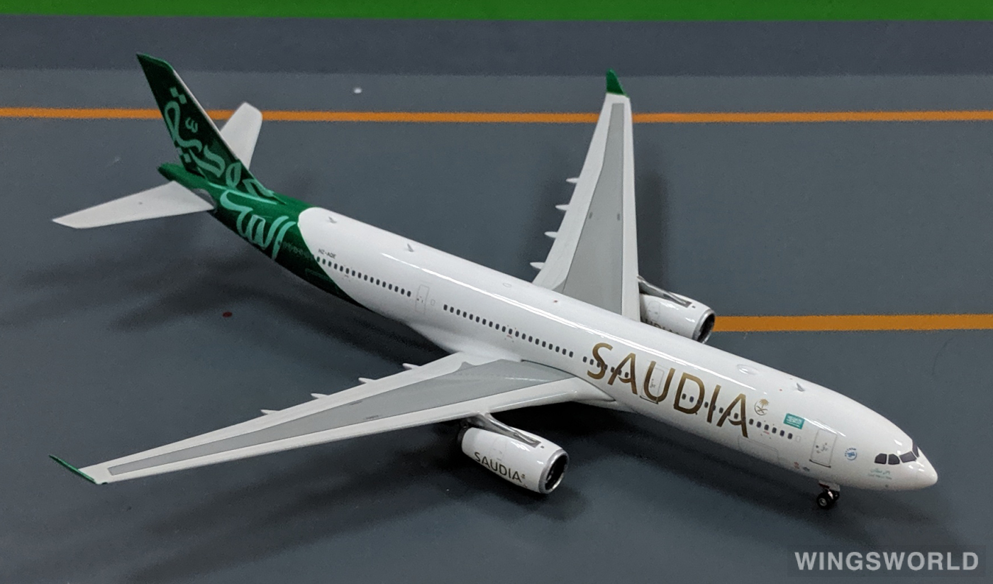 Phoenix 1:400 PH11347 Saudia 沙特阿拉伯航空 Airbus A330-300 HZ-AQE