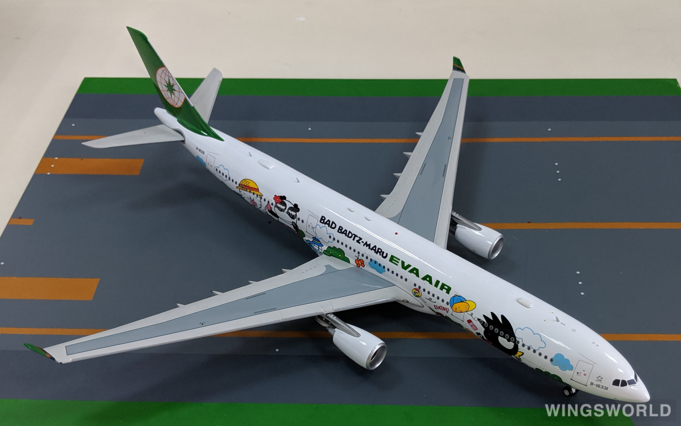 Inflight200 1:200 WB-EV-333-01 EVA Air 长荣航空 Airbus A330-300 B-16331