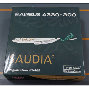 Saudia 沙特阿拉伯航空 Airbus A330-300 HZ-AQE  PH11347 Phoenix 1:400
